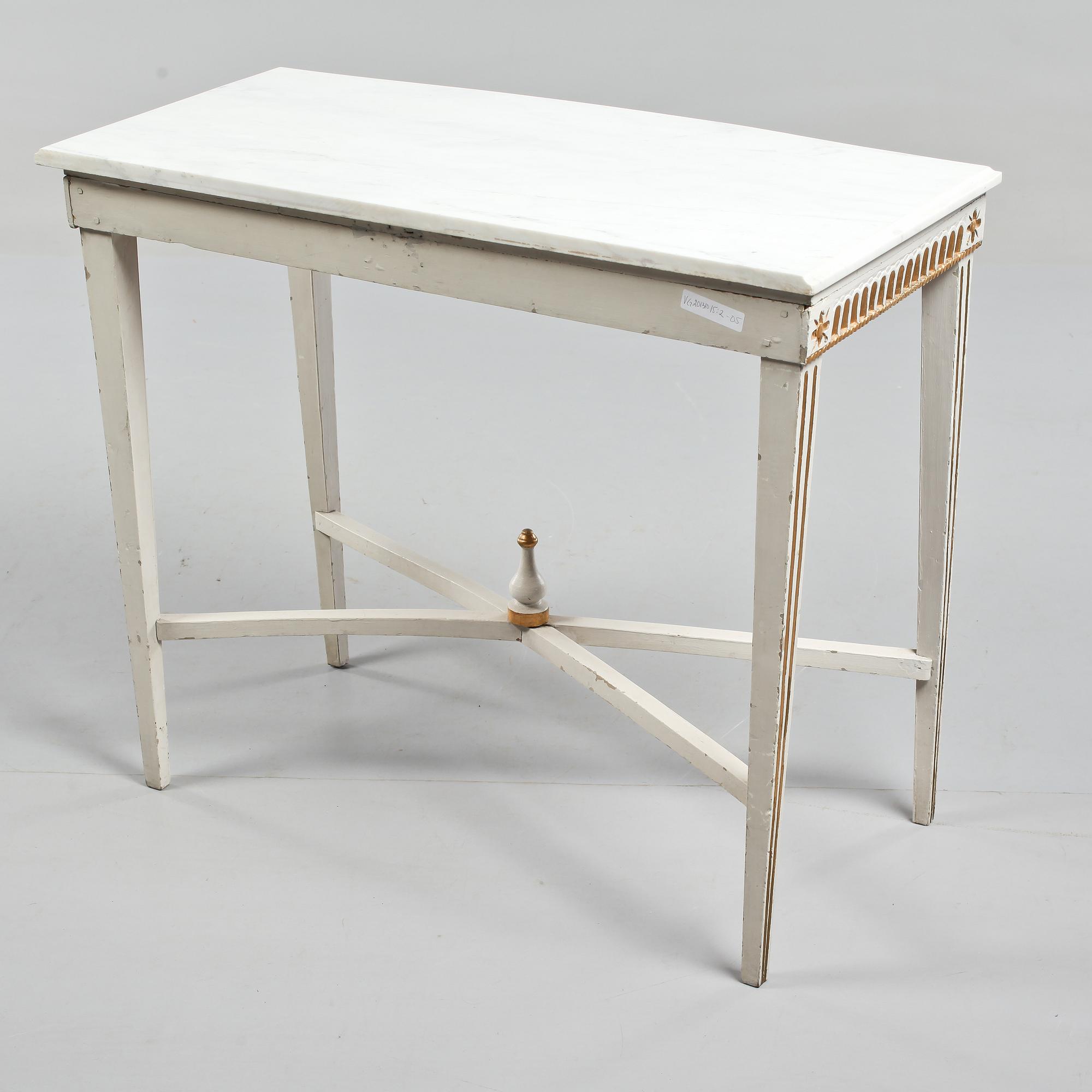 KONSOLBORD, sengustavianskt/sengustaviansk stil, 1800-tal.