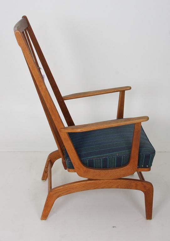 GUNGSTOL, Danmark, teak 1960-tal.