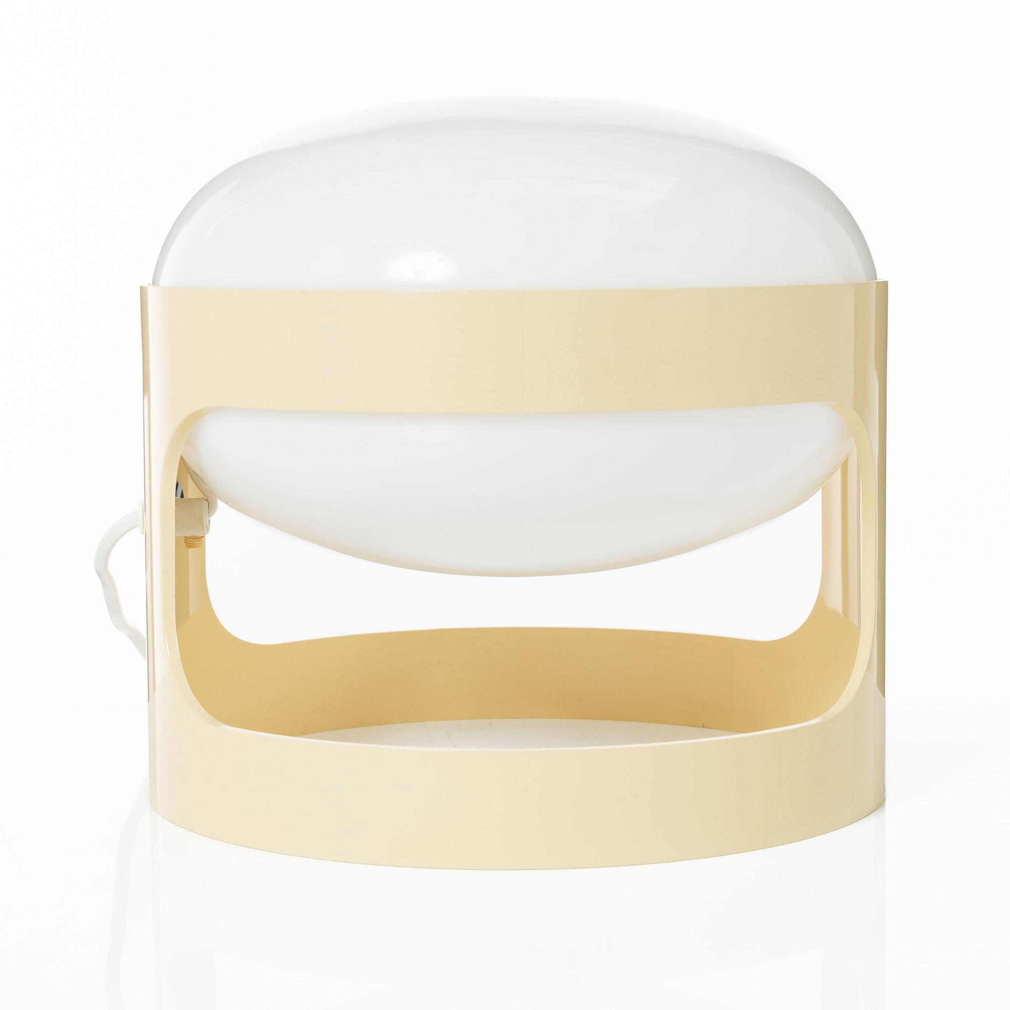 Joe Colombo, a KD 27 'Sinjet' table lamp, Husqvarna, 1960s/70s.