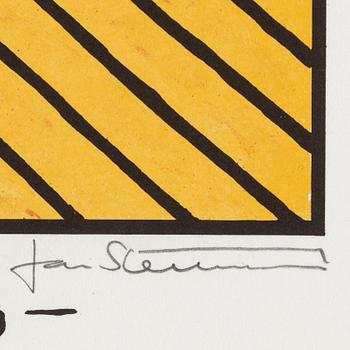 JAN STENMARK, lithograph in colours, signed EA.