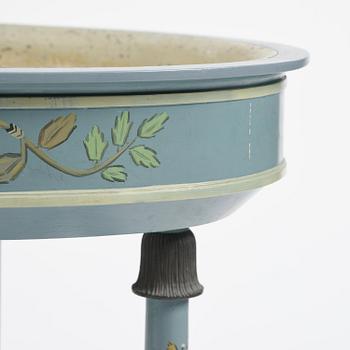 Carl Malmsten, a Swedish Grace flower table, cabinetmaker Albin Johansson, Stockholm, for Villa Kvikkjokk, 1927.