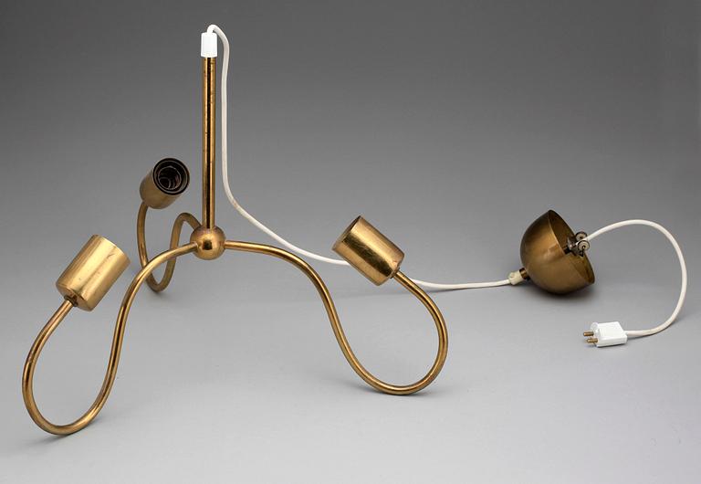 LAMPOR, 3 st, mässing, Josef Frank, Firma Svenskt Tenn.