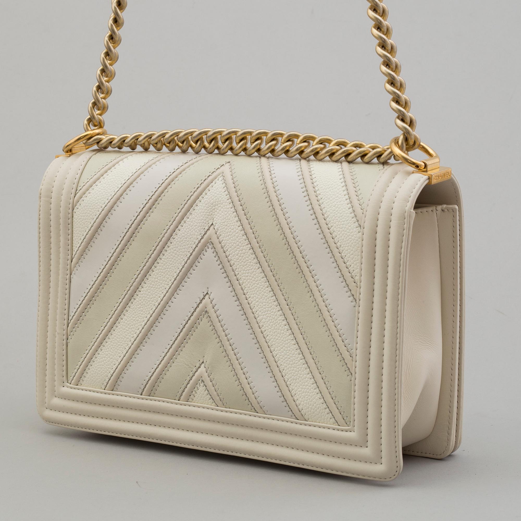 CHANEL,  flapbag "Boy bag" 2016-2017.