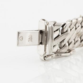 Bracelet 18K white gold.