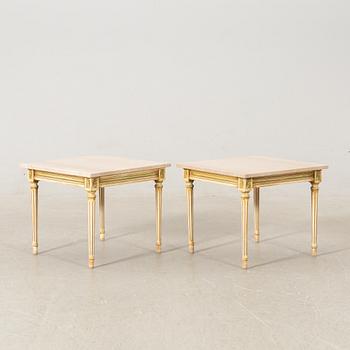 Side table, a pair, second half of the 20th century.