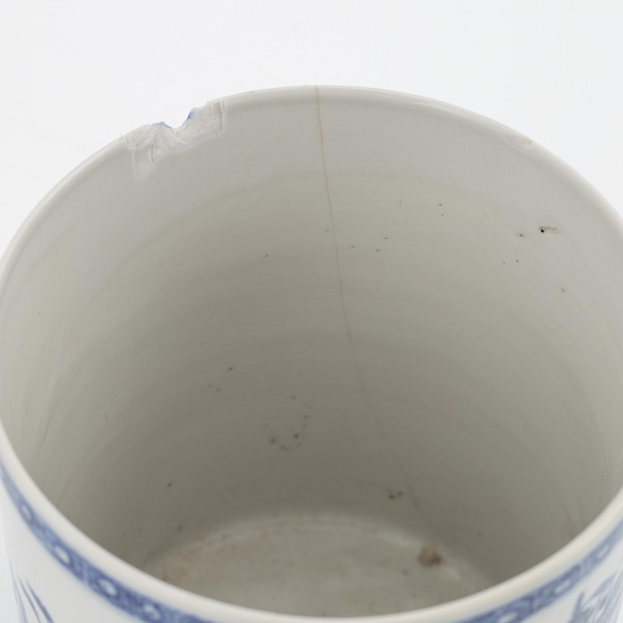 Seven pieces of porcelain, China, 18th-20th century.