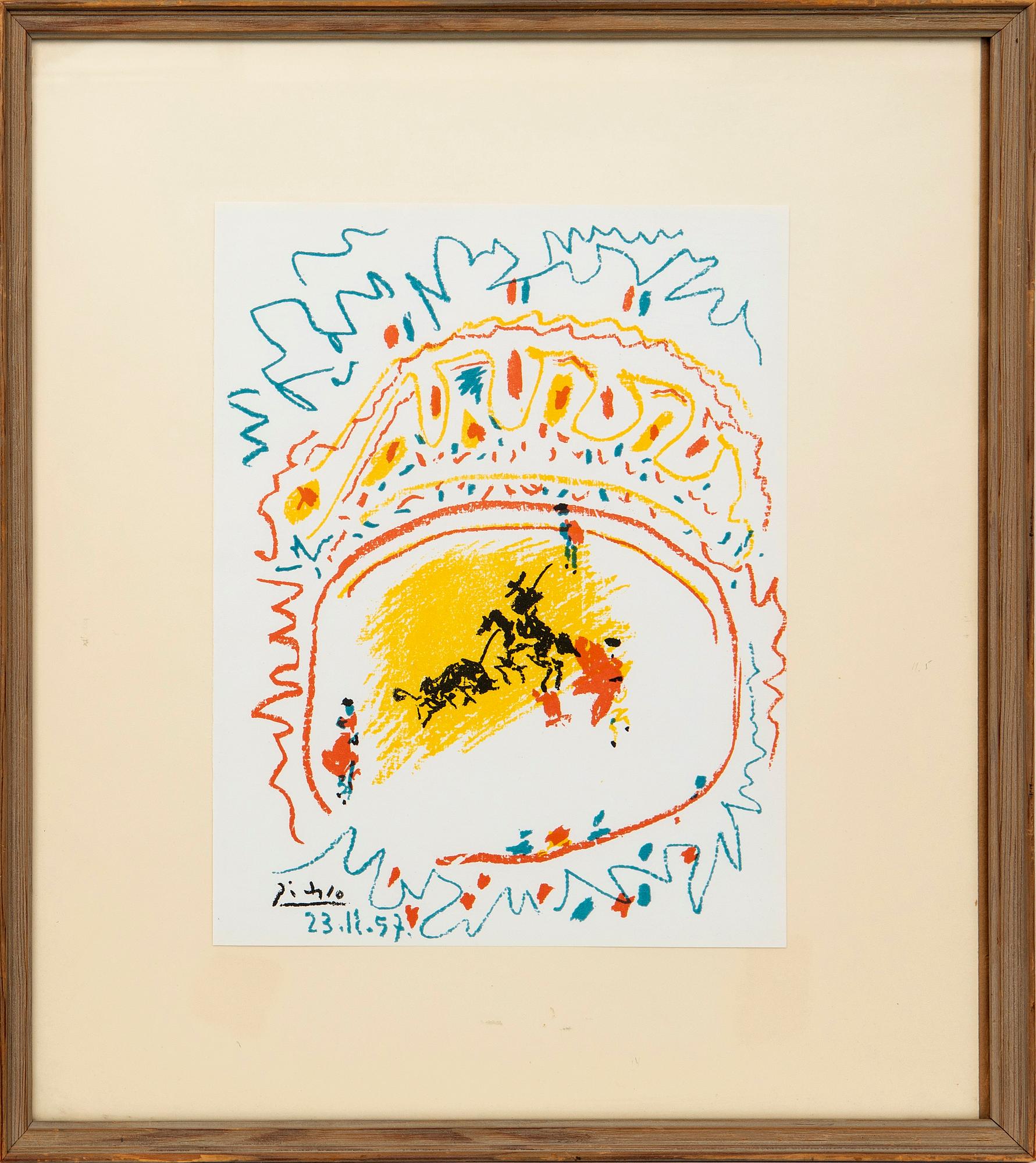 Pablo Picasso, after, "The Little Bullfight".