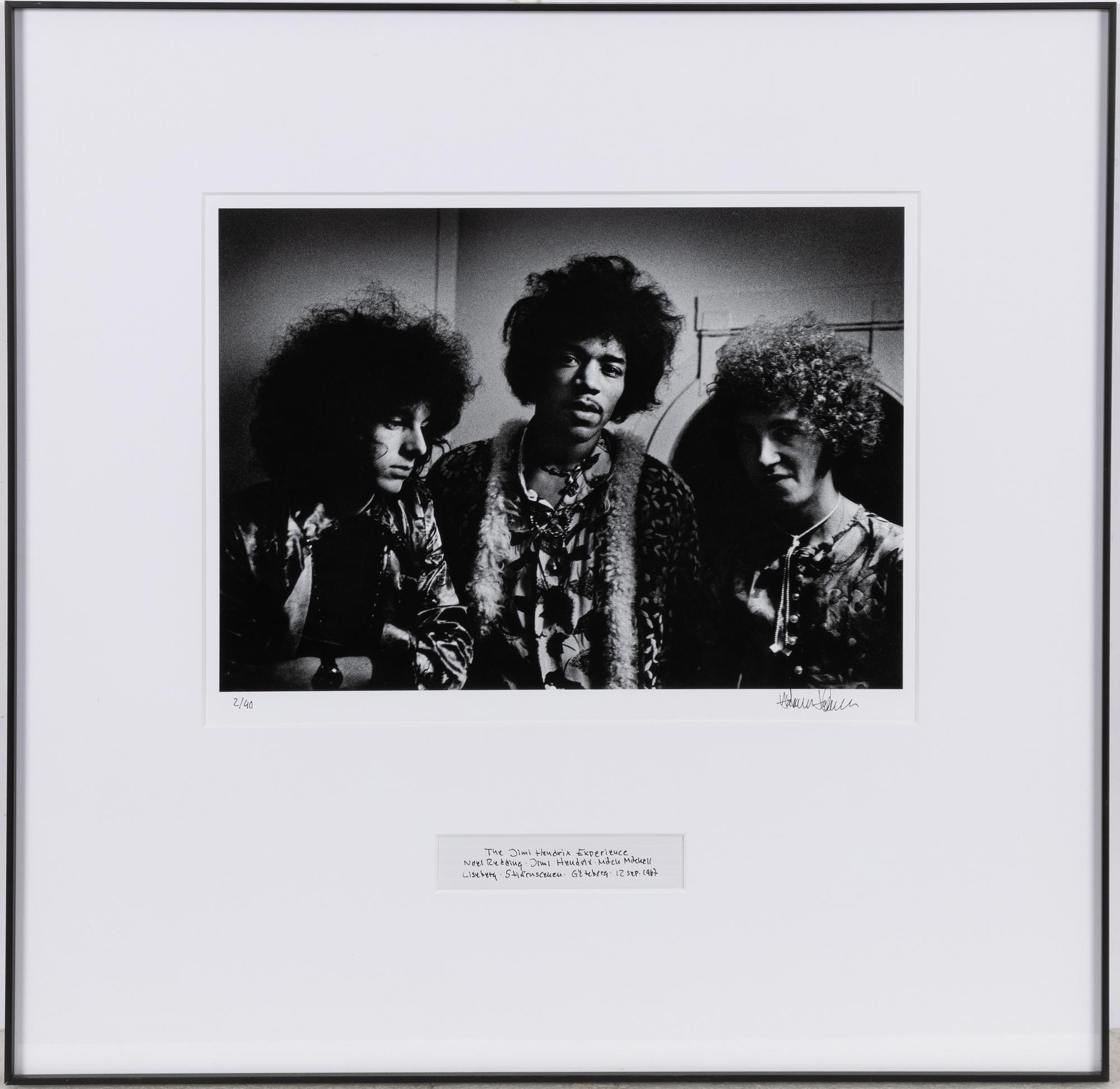 Håkan Ludwigson, "The Jimi Hendrix Experience", Liseberg, Göteborg 1967.