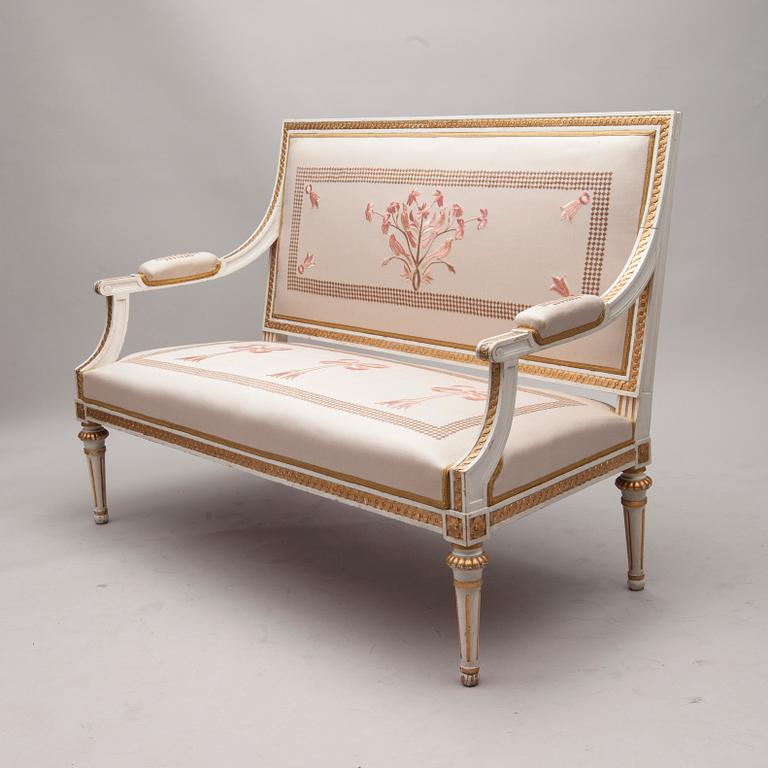 SOFFA, sengustaviansk stil, 1900-talets början.