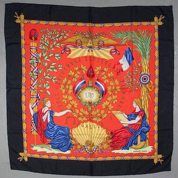 SCARF, "Liberté, Egalité, Fraternité", Hermès.