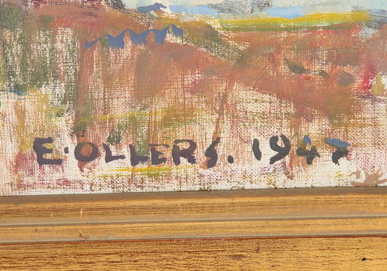 Edvin Ollers, "Kustlandskap".