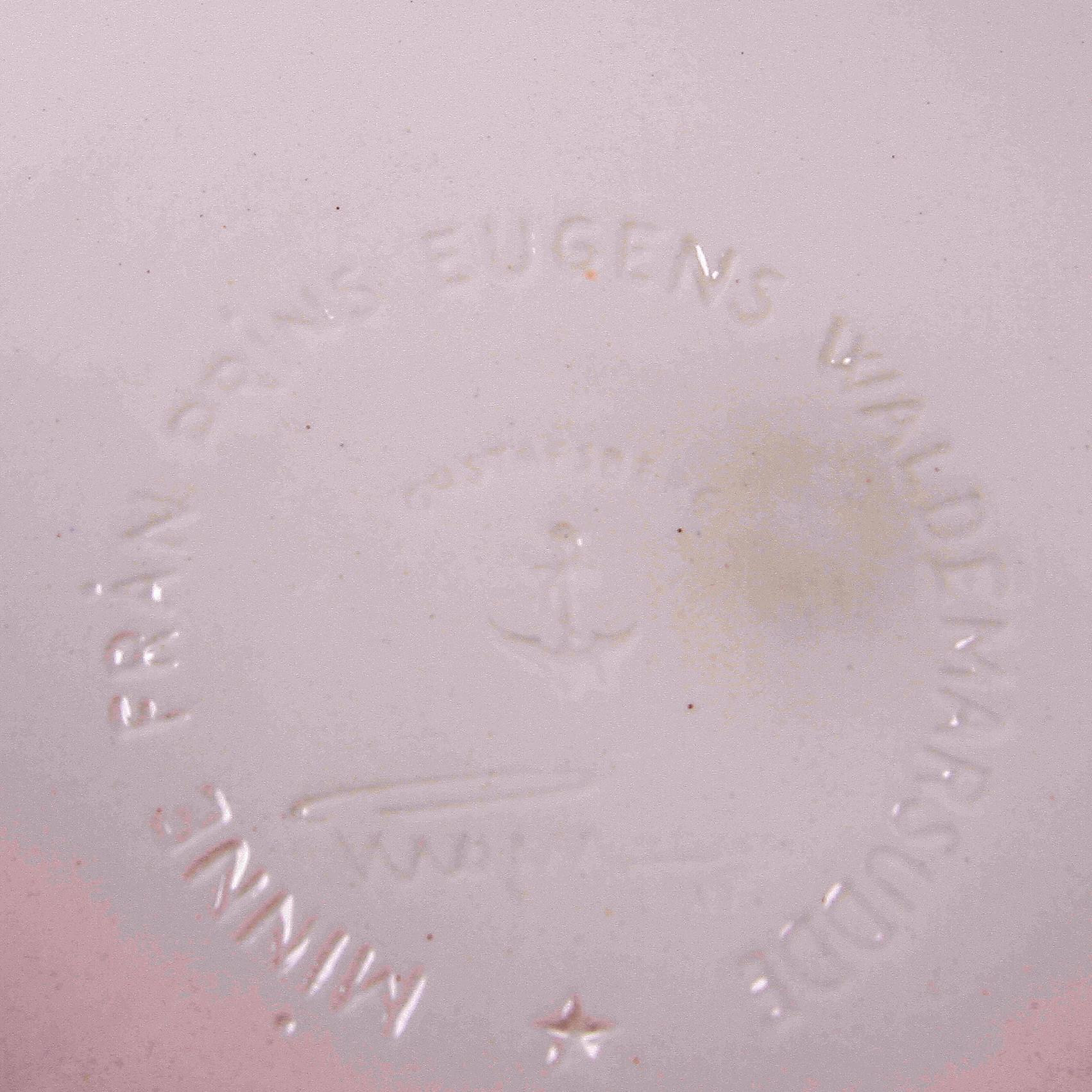 VAS samt YTTERFODER, glas resp porslin, "Waldemarsudde", Gustavsberg, Prins Eugen resp "Savoy", Alvar Aalto.