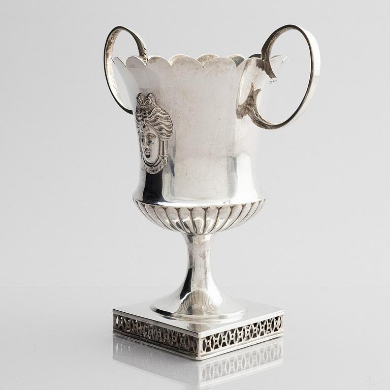 Pehr Zethelius, pokal, silver, Stockholm 1807. Empire.