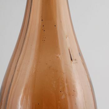 FLASKA, glas, Liljedals glasbruk, omkring 1900.
