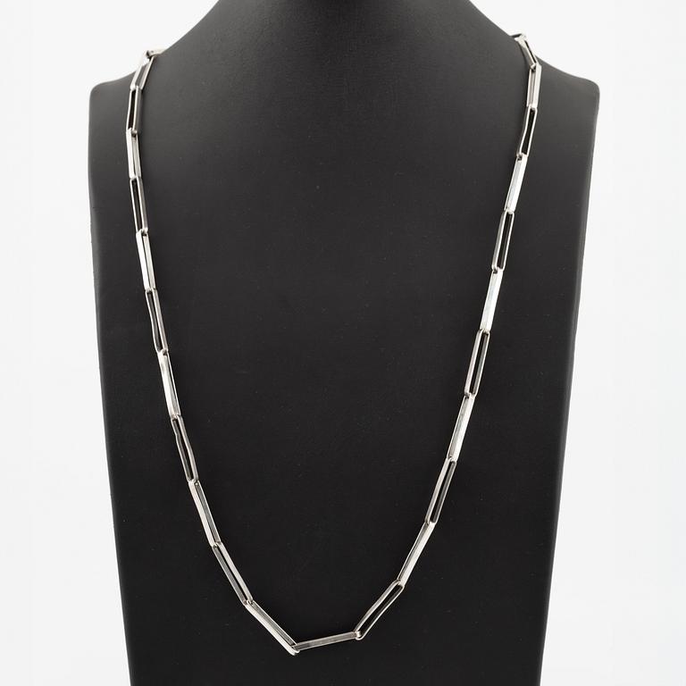 Necklace, Rey Urban, silver.