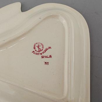 An earthenware tableware set of 62 pcs, 'Spaljé', designed by Wilhelm Kåge for Gustavsberg, around mid 20th century.