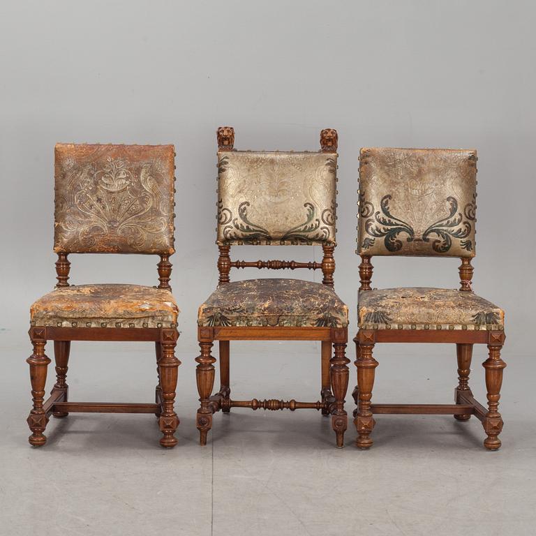 STOLAR, 2+1, nyrenässans. 1800-talets andra hälft.