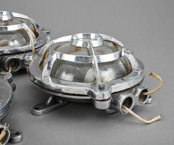 SKEPPSBELYSNING, 4 st, 1900-talets mitt.