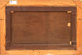 Johan Peter Ölsted (1824-1887), "View from Kronborg Castle", 1878.