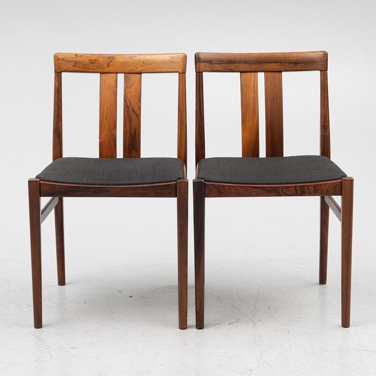 A seven-piece dining suite, 'Köln' and 'Ladoga', IKEA, 1960s-70s.