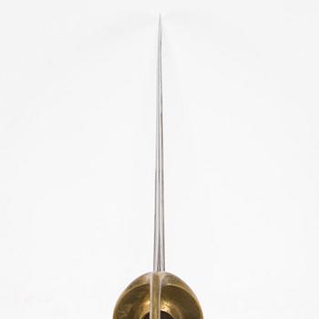 Sabre, Finnish, model 1927 (French model 1822) with scabbard.