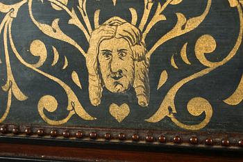 A late 19th century mirror.