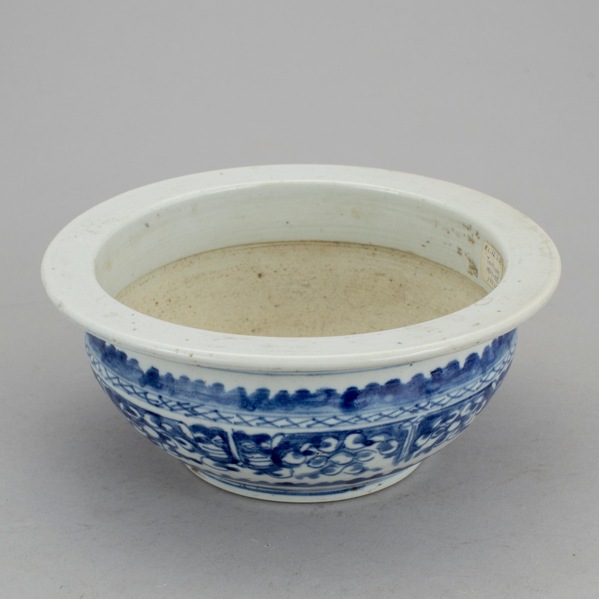 SKÅL, porslin, Kina 1800-tal.