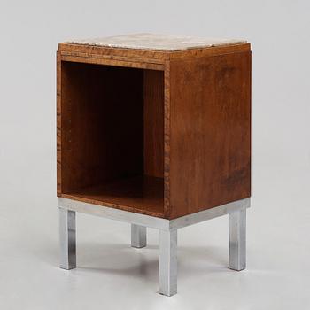 A Swedish palisander and birch chest of drawers and a commode, possibly by Ture Ryberg, J. E Blomqvist, Uppsala ca 1930.