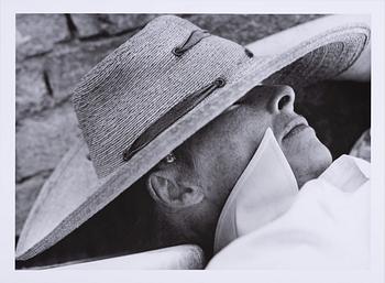 Per-Olow Anderson, 'Katharine Hepburn photographed in Venice 1954'.