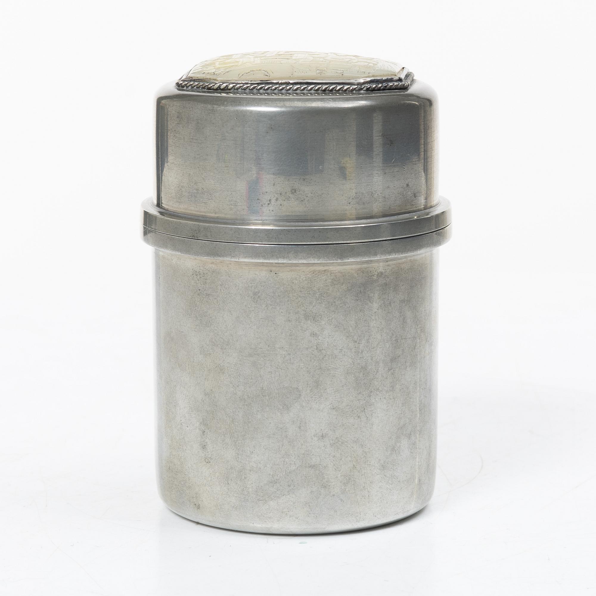 Estrid Ericson, jar with lid, Svenskt Tenn, Stockholm, 1960.
