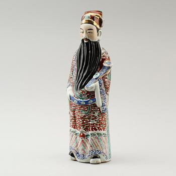 FIGUR, porslin, Kina, 1900-talets första hälft.