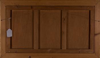 ALOIS ARNEGGER, olja på skiva, signerad.