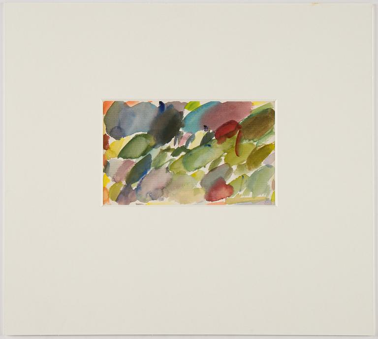 Carl Kylberg, watercolour.