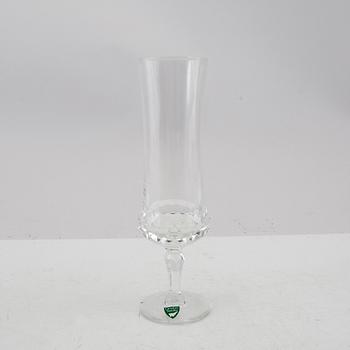 Ingeborg Lundin, servis 110 dlr  "Silvia" Orrefors.