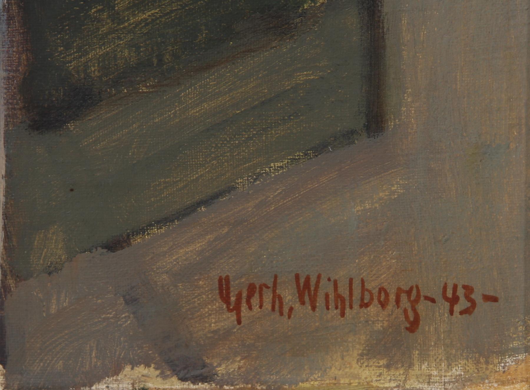 GERHARD WIHLBORG, olja på duk, sig o dat -43.