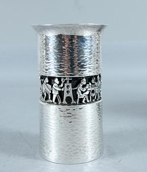 BÄGARE, silver, Löfman, MGAB, 1986. Ca 320 g.