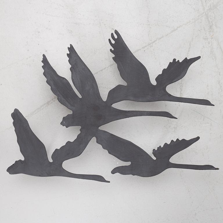 Väggdekorationer, 2 st, bland annat Ragnar Andersson.