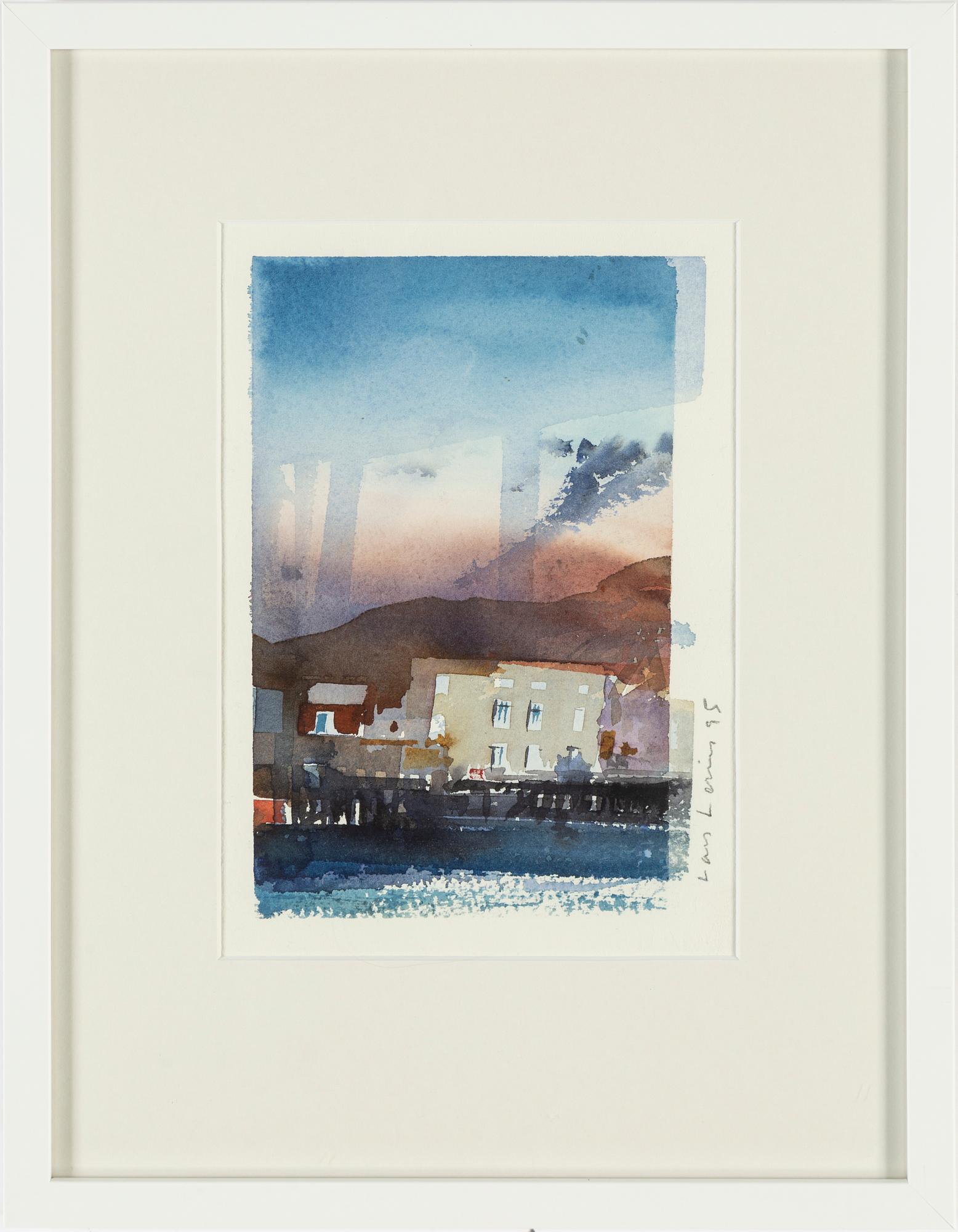 LARS LERIN, watercolour, signed and dated -95.