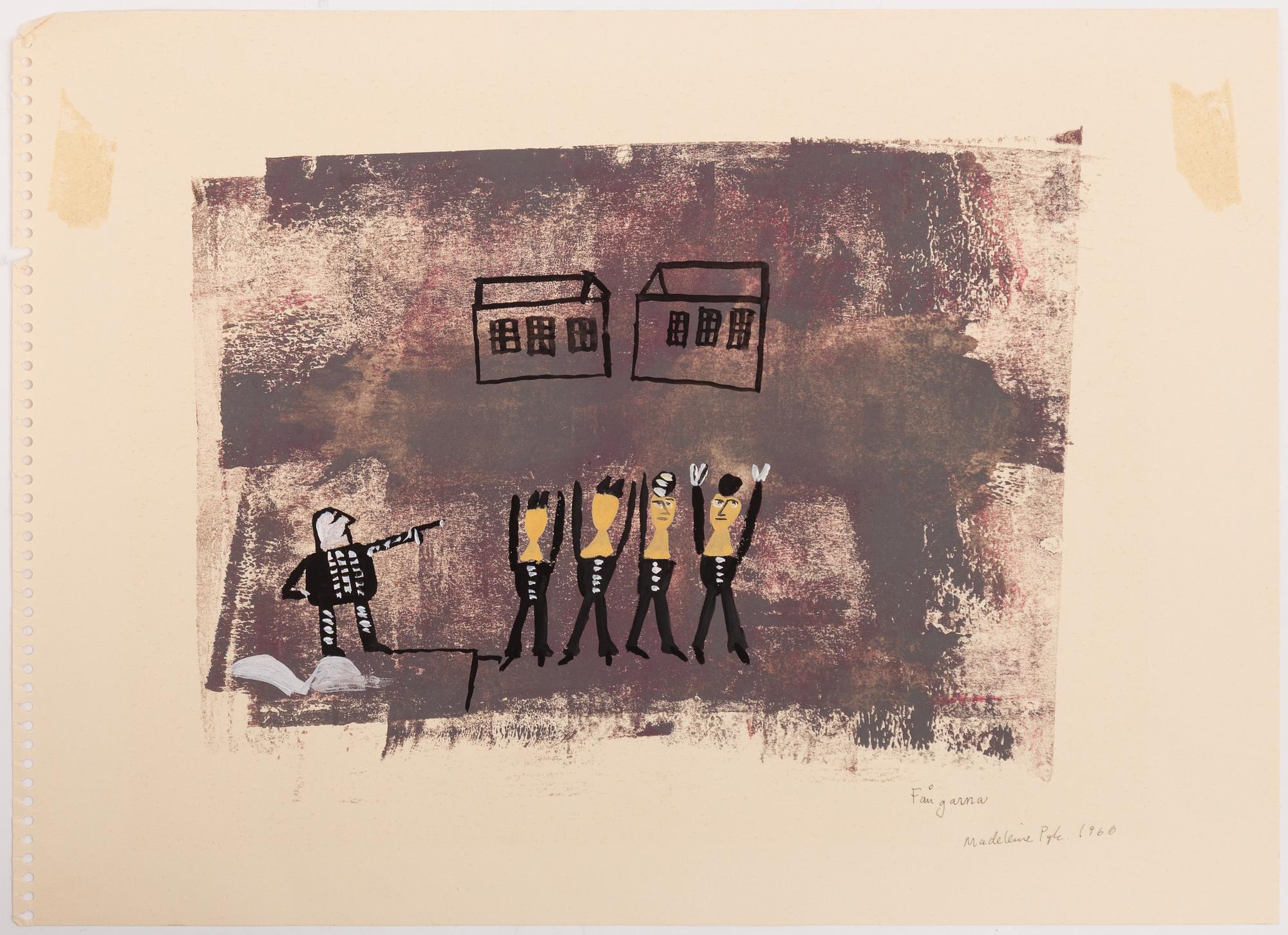Madeleine Pyk, "Fångarna" (The prisoners).