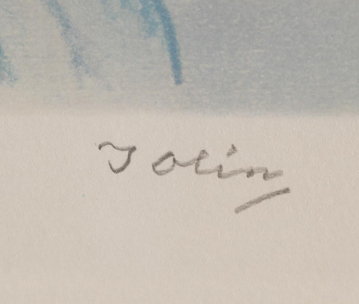 EINAR JOLIN, färglitografi, signerad och numrerad 193/360.