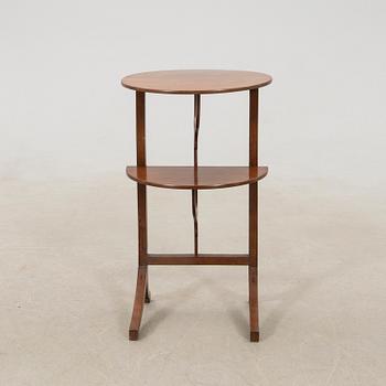 Side table/Serving table with cake stand England late 19th century.