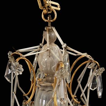 LJUSKRONA, för 12 ljus, svensk rokoko, 1700-tal.