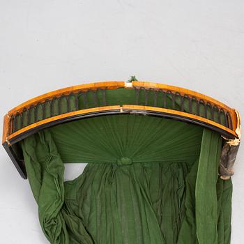 A mid 19th century Biedermeier bedframe.