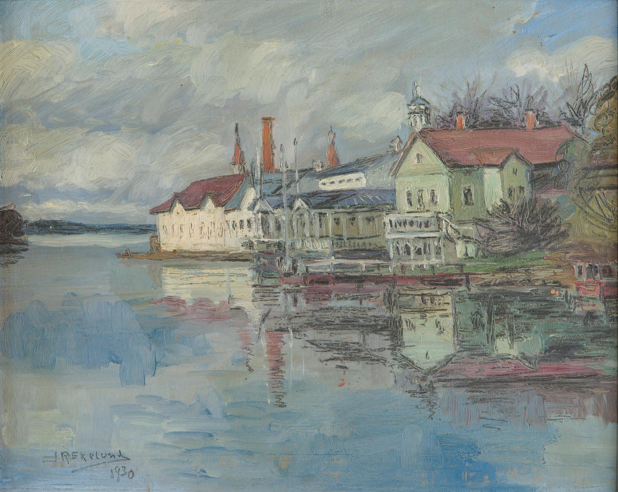 John Rafael Ekelund, Naantali baths.