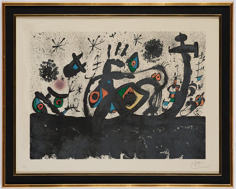 Joan Miró, From: "Hommage à Joan Prats".