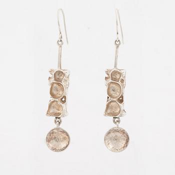 Juhl necklace and earrings sterling  silver.