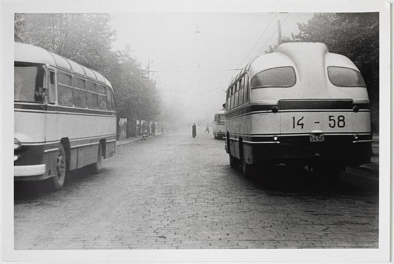 Antanas Sutkus, "In Vilnius's Streets, Bus No. 14-58, Vilnius, 1964".