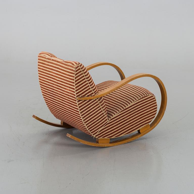 GUNGFÅTÖLJ, 1940-tal,