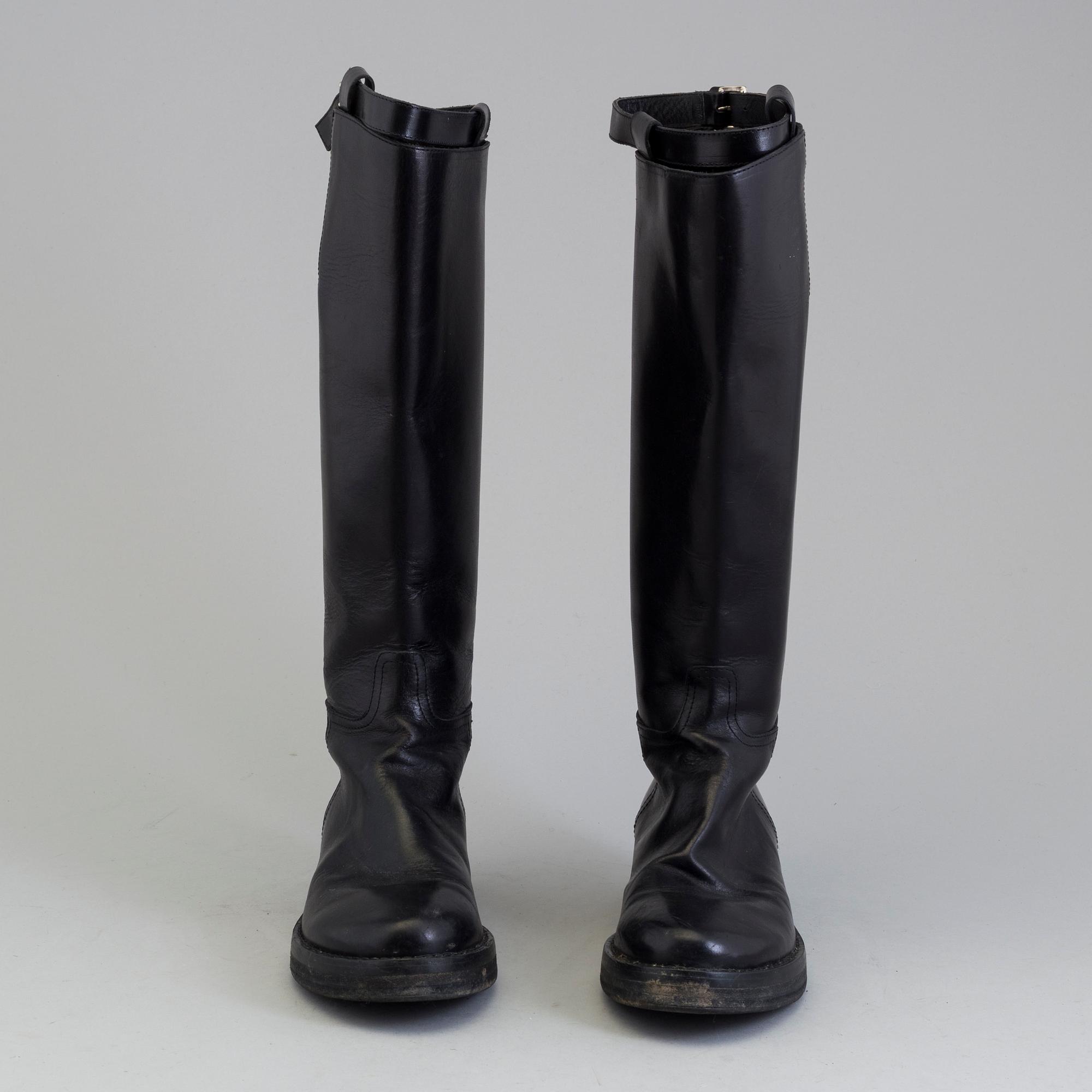 a pair of Ann Demeulemeester, 