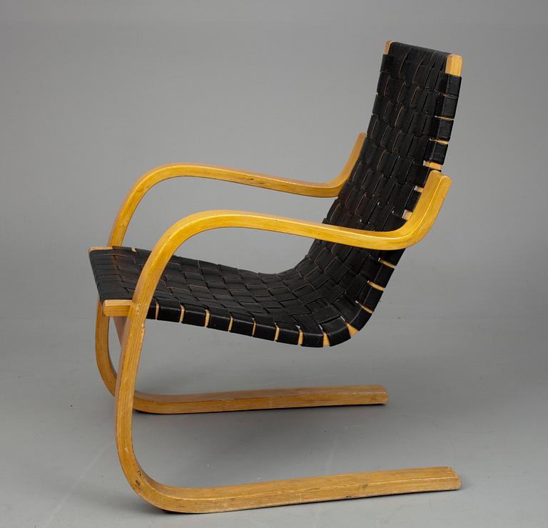 LÄNSTOL NO 406, laminerad björk, Alvar Aalto, formgiven 1946-47.